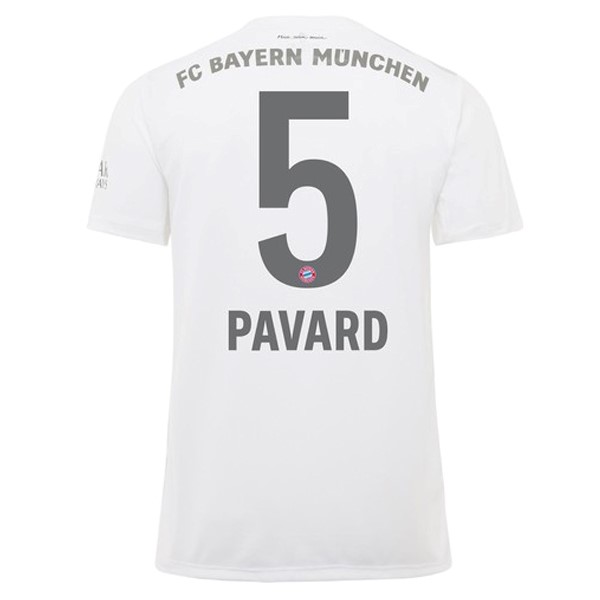 Camiseta Bayern Munich NO.5 Pavard Replica Segunda Ropa 2019/20 Blanco